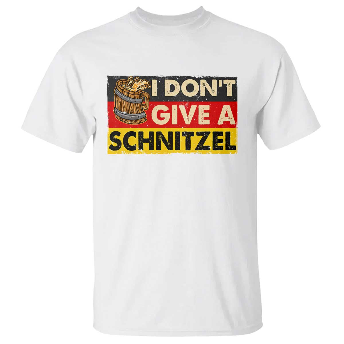 Oktoberfest T Shirt I Don't Give A Schnitzel German Beer - Wonder Print Shop