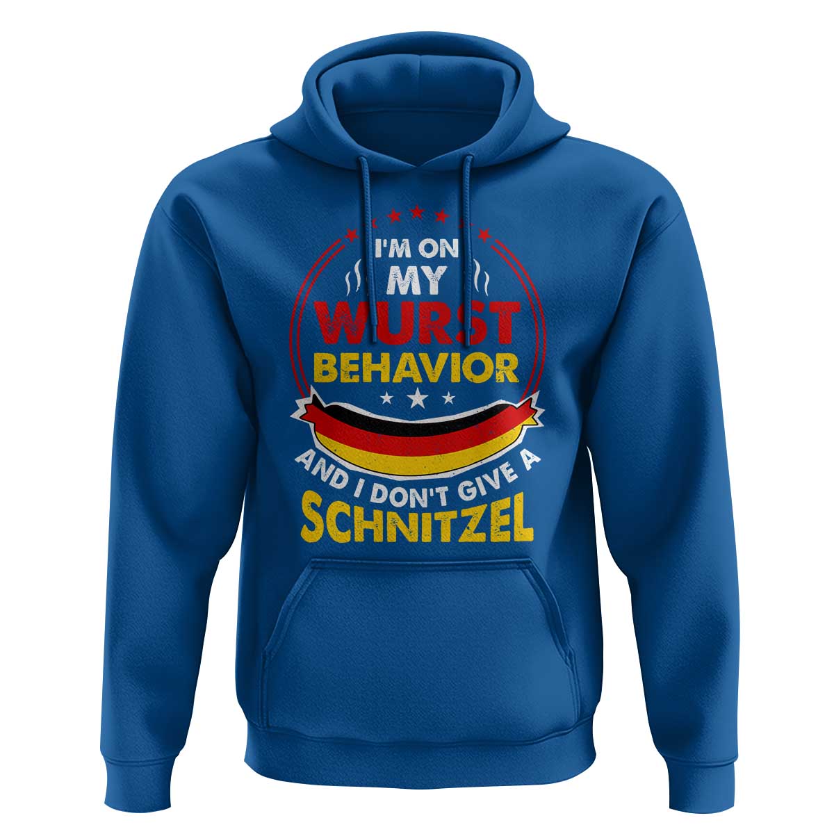 Oktoberfest Hoodie On My Wurst Behavior I Dont Give A Schnitzel German Beer - Wonder Print Shop