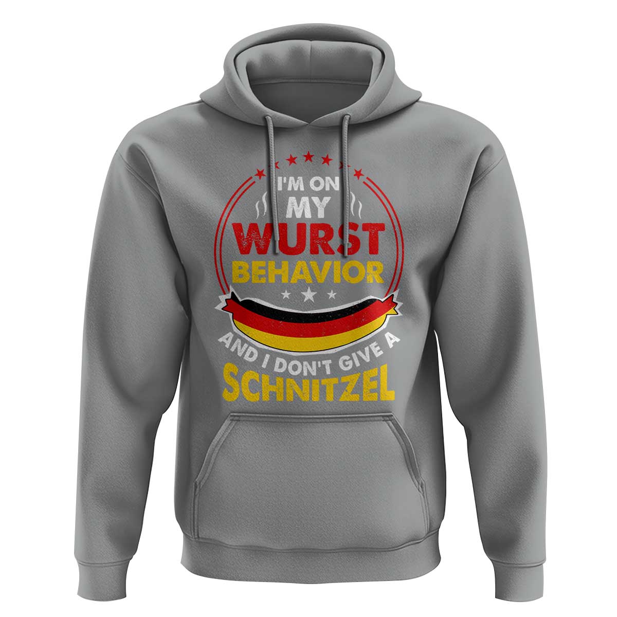 Oktoberfest Hoodie On My Wurst Behavior I Dont Give A Schnitzel German Beer - Wonder Print Shop