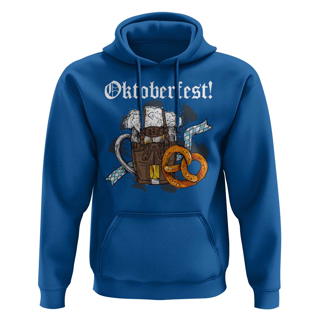 Oktoberfest Hoodie Bavaria German Beer Pretzel - Wonder Print Shop