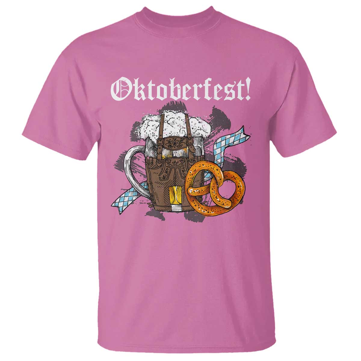 Oktoberfest T Shirt Bavaria German Beer Pretzel - Wonder Print Shop