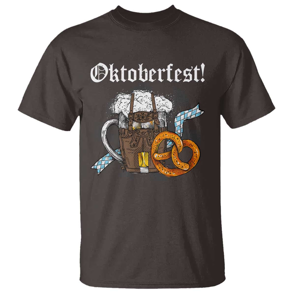Oktoberfest T Shirt Bavaria German Beer Pretzel - Wonder Print Shop
