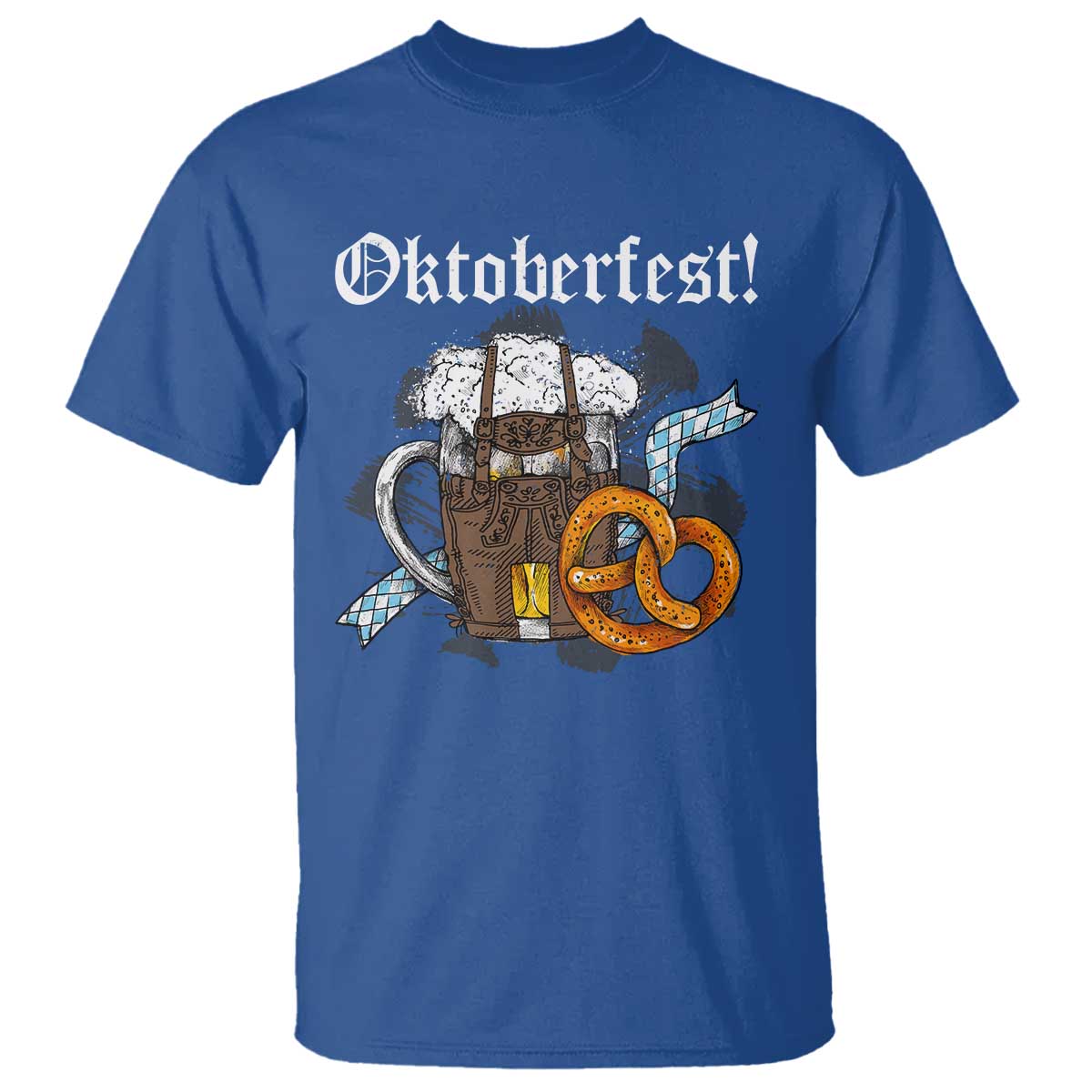 Oktoberfest T Shirt Bavaria German Beer Pretzel - Wonder Print Shop