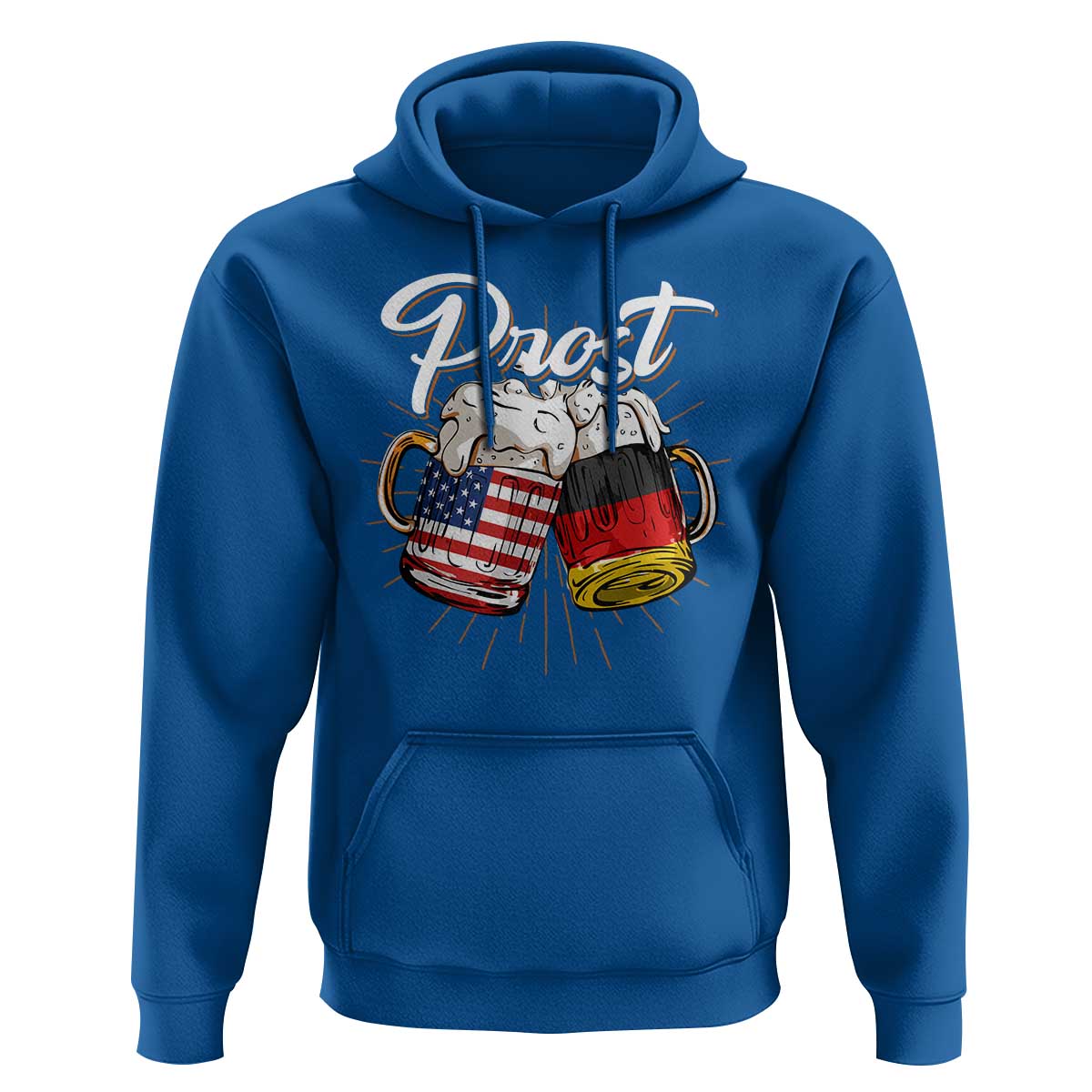 Oktoberfest  Prost Beer German American Hoodie - Wonder Print Shop