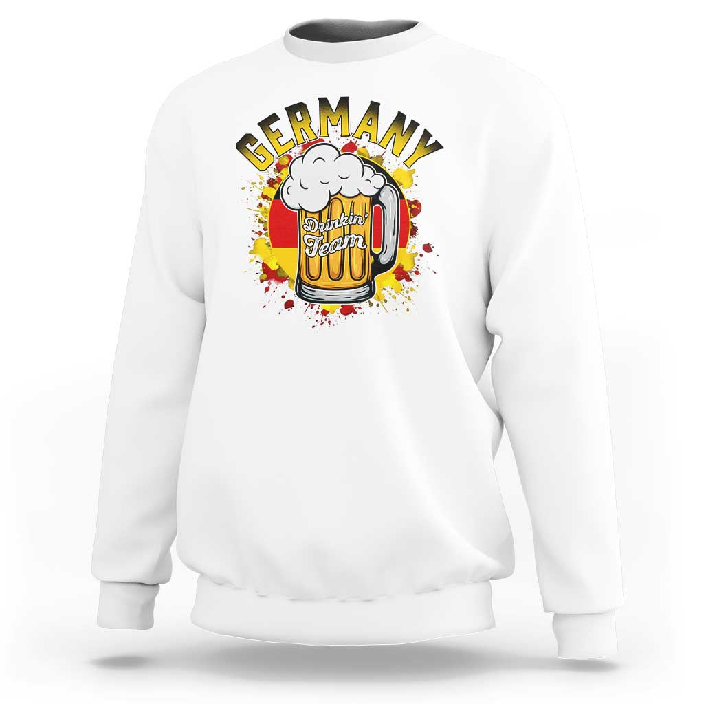 Oktoberfest German Drinking Team Sweatshirt - Wonder Print Shop