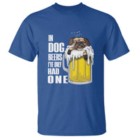 Funny Beer Lover T Shirt In Dog Beers I've Only Had One - Wonder Print Shop