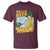Funny Beer Lover T Shirt Hello Beer Goodbye Problems Beach Holiday - Wonder Print Shop