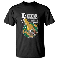 Funny Beer Lover T Shirt Beer Helping Ugly People Have Sex Since 1862 - Wonder Print Shop