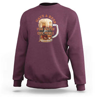 Funny Beer Lover Sweatshirt Fun Water For Cool People - Wonder Print Shop