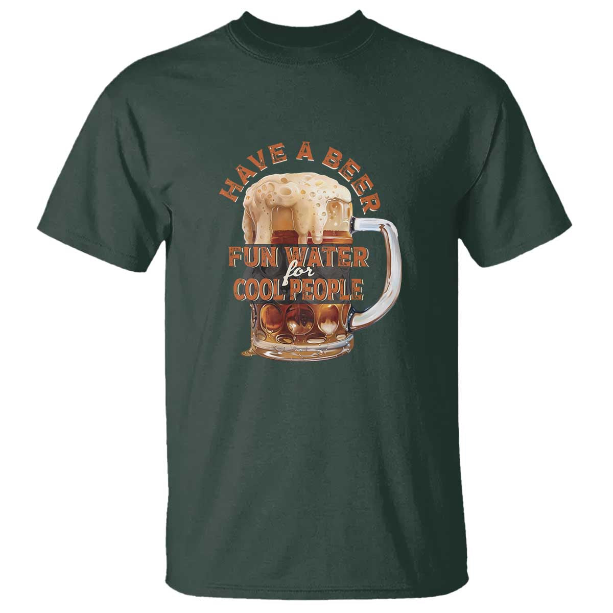 Funny Beer Lover T Shirt Fun Water For Cool People - Wonder Print Shop
