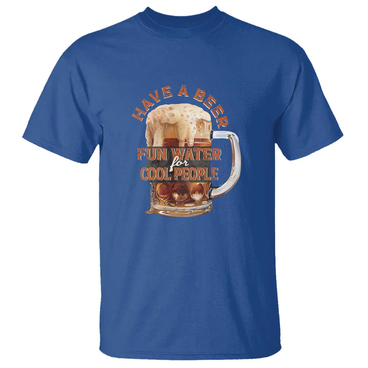 Funny Beer Lover T Shirt Fun Water For Cool People - Wonder Print Shop