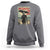 Funny Vampire Sweatshirt Ew Gross The Sun Sunny Beach Trip Halloween - Wonder Print Shop