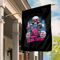Horror Zombie Garden Flag Braineater Eat Brain Scary Creepy Halloween - Wonder Print Shop