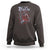 Horror Halloween Sweatshirt Braineater Eat Brain Scary Satan Demon - Wonder Print Shop