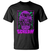 Horror Halloween T Shirt Scream Creepy Skull - Wonder Print Shop