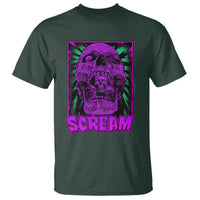 Horror Halloween T Shirt Scream Creepy Skull - Wonder Print Shop