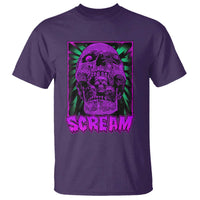 Horror Halloween T Shirt Scream Creepy Skull - Wonder Print Shop