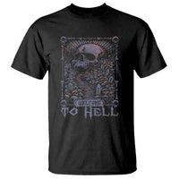 Horror Halloween T Shirt Welcome To Hell Creepy Skull - Wonder Print Shop