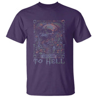 Horror Halloween T Shirt Welcome To Hell Creepy Skull - Wonder Print Shop