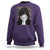 Horror Anime Girl Manga Creepy Halloween Sweatshirt - Wonder Print Shop