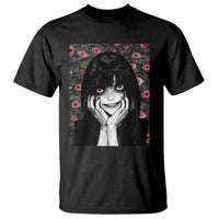 Horror Anime Girl Manga Creepy Halloween T Shirt - Wonder Print Shop