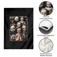 Creepy Dolls Horror Halloween Garden Flag - Wonder Print Shop