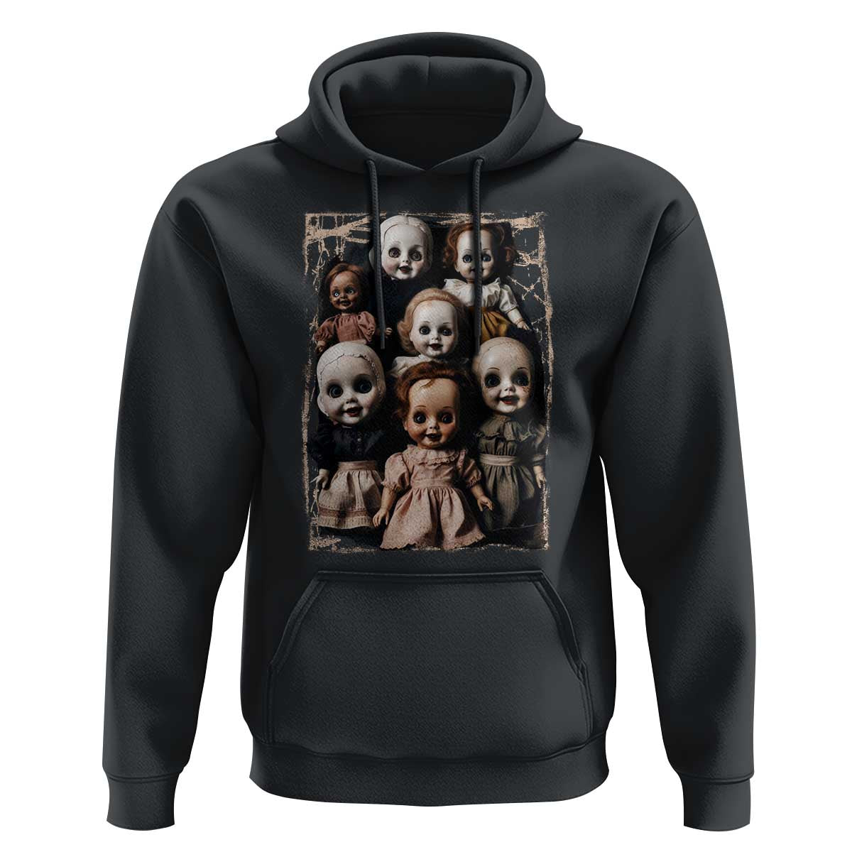 Creepy Dolls Horror Halloween Hoodie