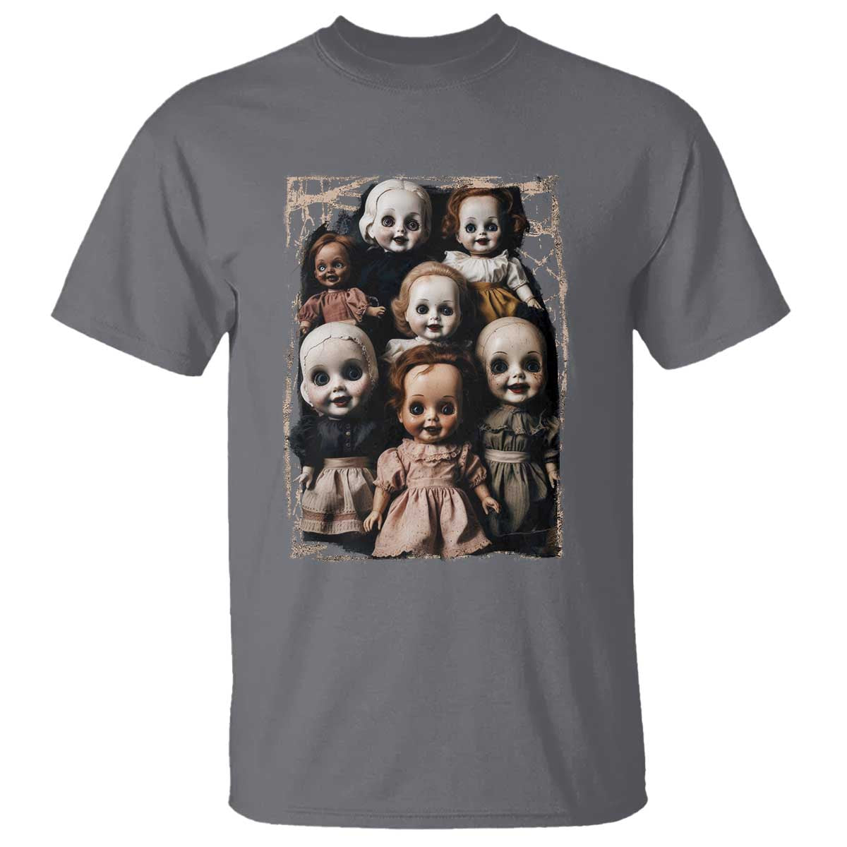 Creepy Dolls Horror Halloween T Shirt - Wonder Print Shop