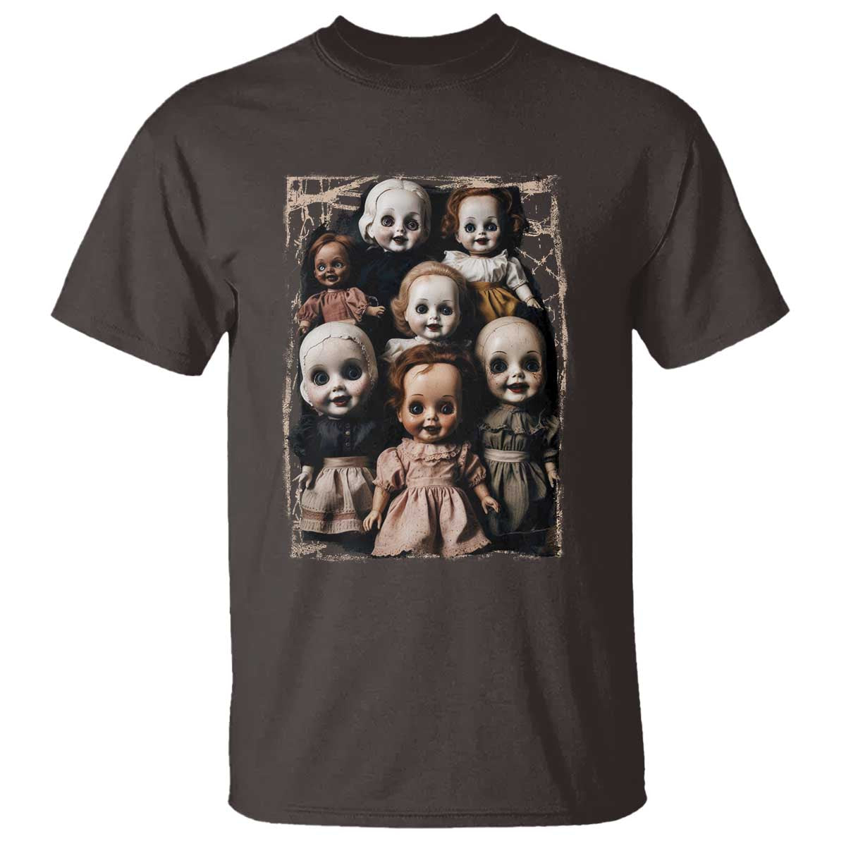 Creepy Dolls Horror Halloween T Shirt - Wonder Print Shop