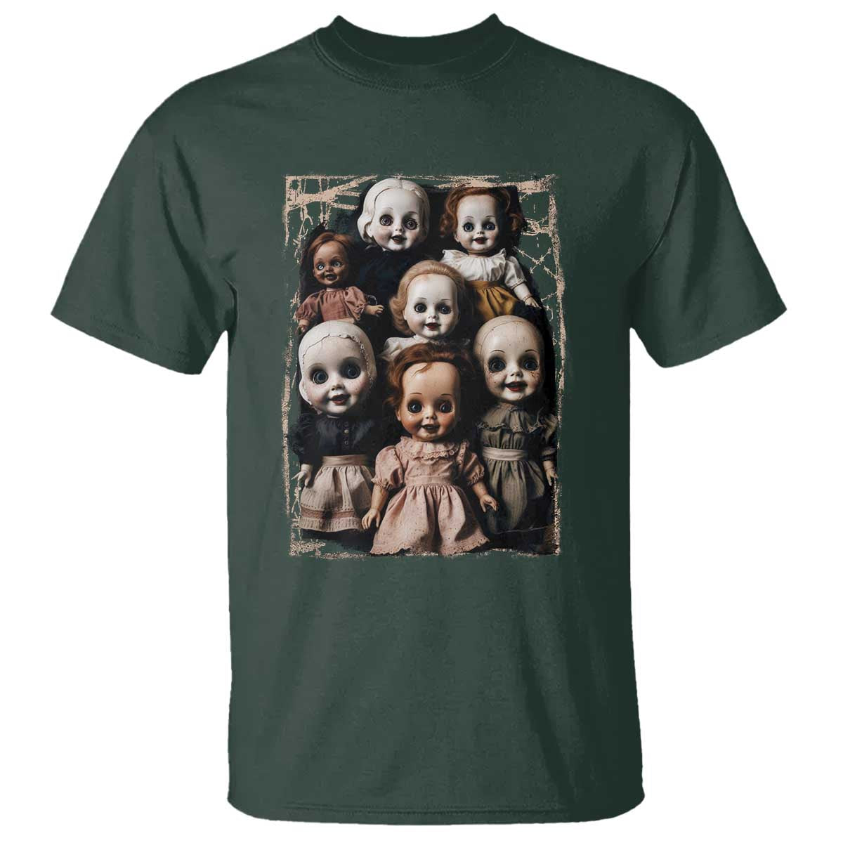 Creepy Dolls Horror Halloween T Shirt - Wonder Print Shop