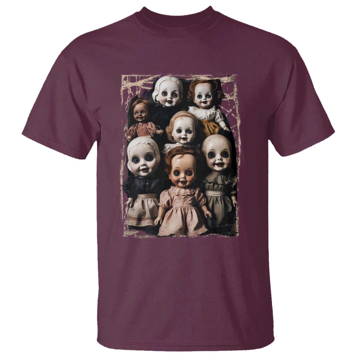 Creepy Dolls Horror Halloween T Shirt - Wonder Print Shop