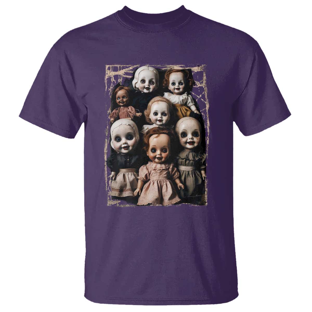 Creepy Dolls Horror Halloween T Shirt - Wonder Print Shop