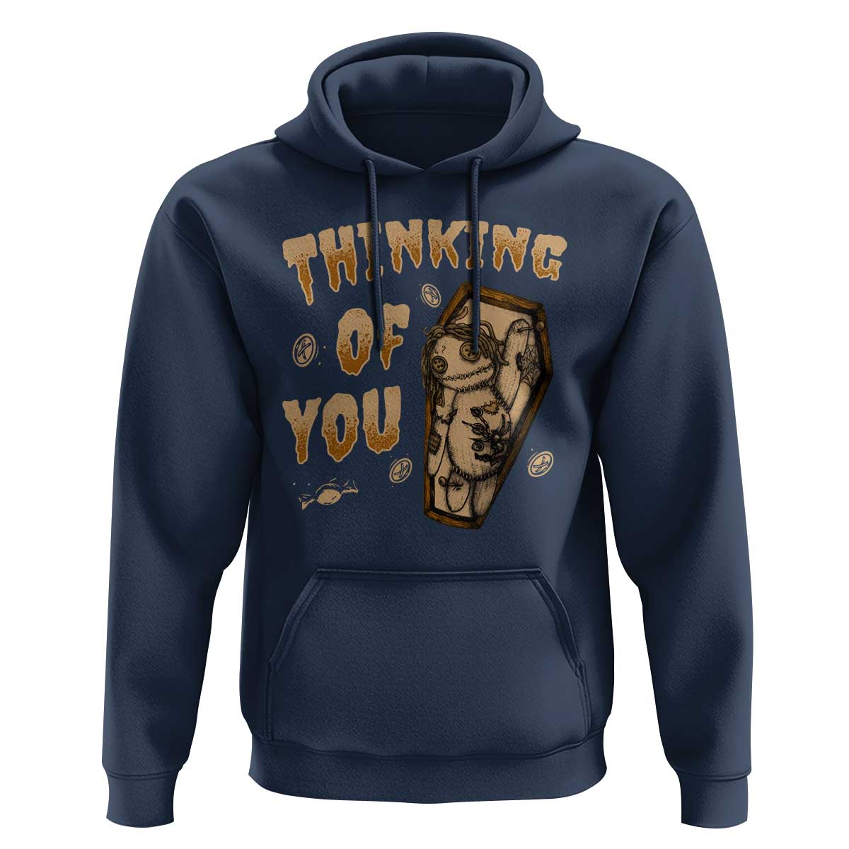 Voodoo Doll Hoodie Thinking Of You Horror Halloween