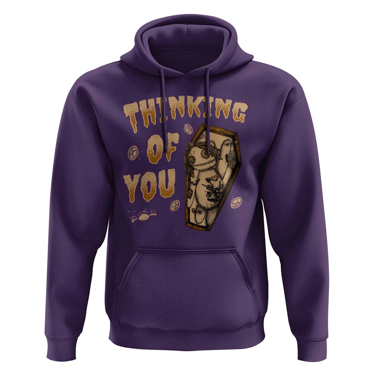 Voodoo Doll Hoodie Thinking Of You Horror Halloween