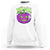 Funny Halloween Sweatshirt Halloweed Pumpkin Weed Cannabis Smoking - Wonder Print Shop
