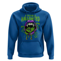 Funny Halloween Hoodie Everyday Is Halloweed Vampire Weed Cannabis Smoking