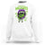 Funny Halloween Sweatshirt Everyday Is Halloweed Vampire Weed Cannabis Smoking - Wonder Print Shop