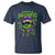 Funny Halloween T Shirt Everyday Is Halloweed Vampire Weed Cannabis Smoking - Wonder Print Shop