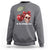 Halloween Coquette Sweatshirt In My Spooky Era Skull Cherry - Wonder Print Shop