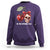 Halloween Coquette Sweatshirt In My Spooky Era Skull Cherry - Wonder Print Shop