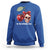 Halloween Coquette Sweatshirt In My Spooky Era Skull Cherry - Wonder Print Shop