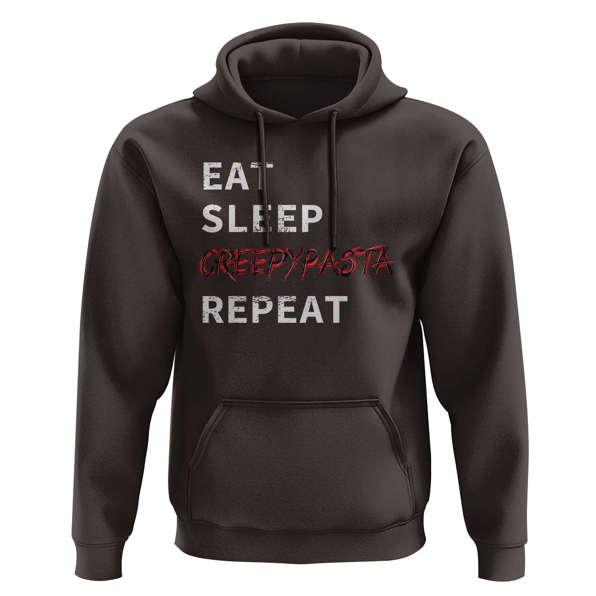 Horror Movie Lover Hoodie Eat Sleep Creepypasta Repeat
