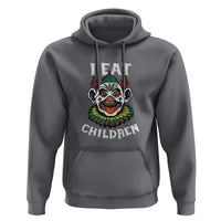Halloween Clown Hoodie I Eat Children Spooky Mask