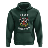 Halloween Clown Hoodie I Eat Children Spooky Mask