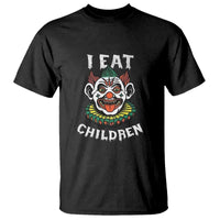 Halloween Clown T Shirt I Eat Children Spooky Mask - Wonder Print Shop