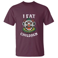 Halloween Clown T Shirt I Eat Children Spooky Mask - Wonder Print Shop