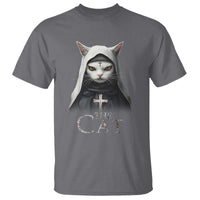 Halloween Cat T Shirt The Cat Nun Spooky - Wonder Print Shop