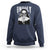 Unholy Nun Sweatshirt Skeleton Dirty Nun Creepy Halloween - Wonder Print Shop