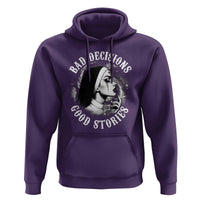 Unholy Nun Hoodie Bad Decisions Good Stories Dirty Nun Smoking