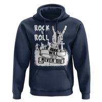 Halloween Rock N Roll Hoodie Will Never Die Zombie